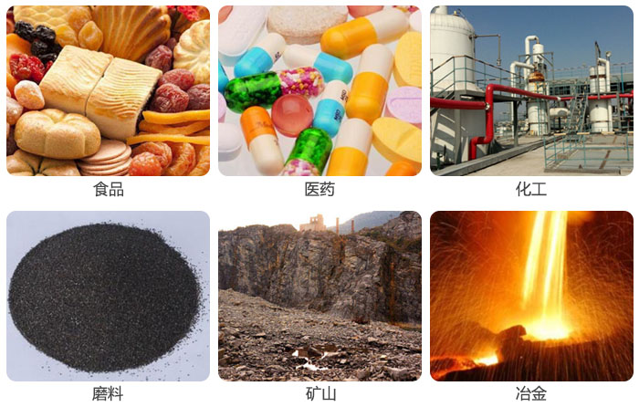 實(shí)驗(yàn)篩用于食品，磨料，醫(yī)藥，化工，冶金等行業(yè)的試驗(yàn)中。