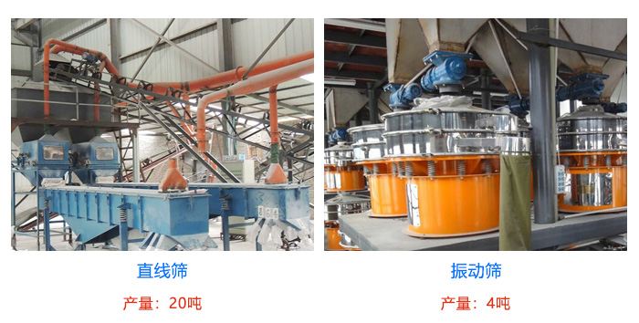 直線(xiàn)篩和振動(dòng)篩篩分產(chǎn)量區(qū)別